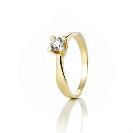 Vibholm - Passion for Diamonds Ring - 14 karat rødguld m/0,25 ct.